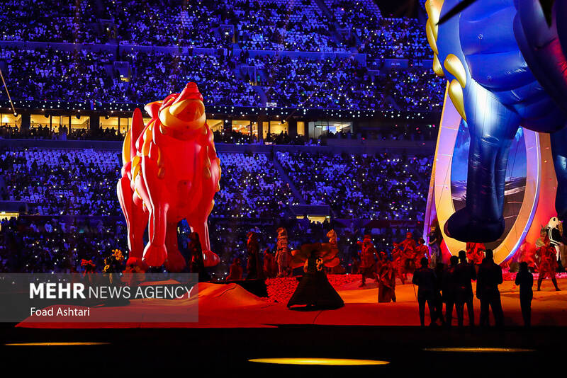 مراسم افتتاحیه جام ملتهای آسیا