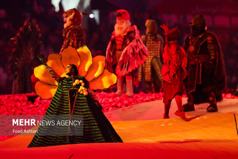 مراسم افتتاحیه جام ملتهای آسیا