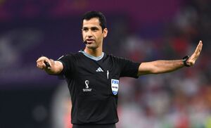 خاطره تلخ پرسپولیسیها از داور بازی ایران - فلسطین