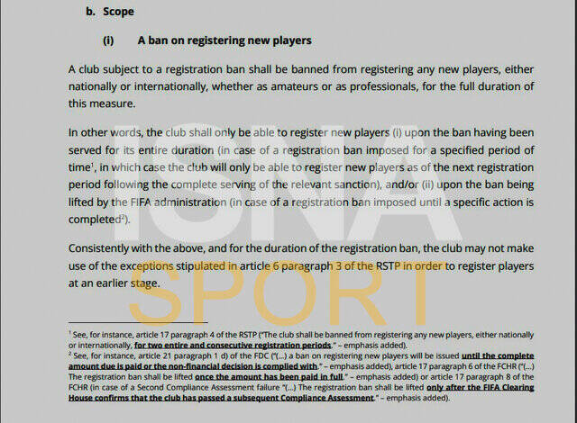 جزییات محرومیت ۵ باشگاه ایرانی از سوی فیفا/ استقلال، آلومینیوم و مس ۳ پنجره