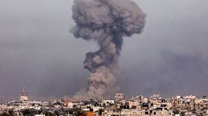 بمباران منازل مسکونی و مراکز درمانی نوار غزه