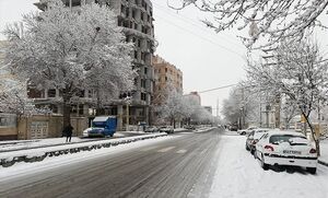 وضعیت محورهای مواصلاتی 3 استان پر برف