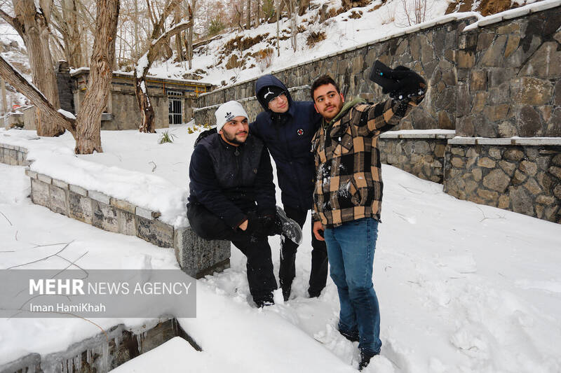 جلوه های زمستانی گنجنامه