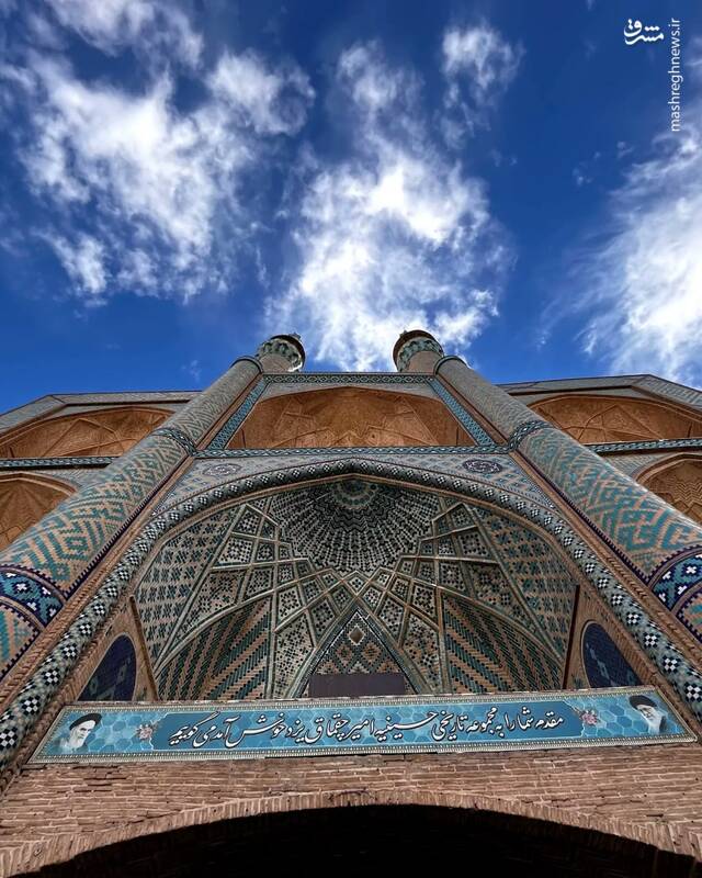 آسمان چشم نواز امیرچخماق یزد را از این زاویه ببینید 3