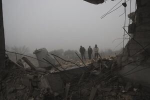 انهدام مقر تروریست‌های داعشی در ادلب سوریه