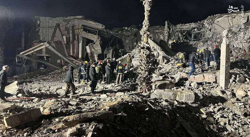 تصویری از قدرت تخریب موشکهای ایرانی