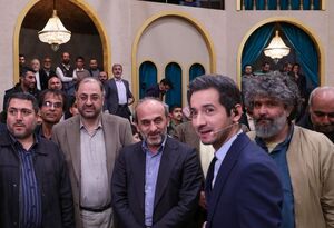 عکس / بازدید رئیس سازمان صدا و سیما از برنامه حسینیه معلی