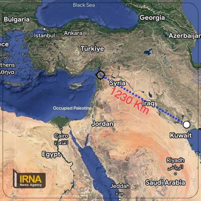 پیام 1230 کیلومتری ایران برای جنگافروزان 2