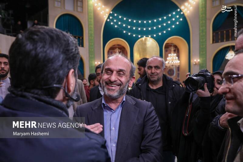 عکس / بازدید رئیس سازمان صدا و سیما از برنامه حسینیه معلی 3