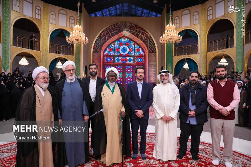 عکس / بازدید رئیس سازمان صدا و سیما از برنامه حسینیه معلی 23