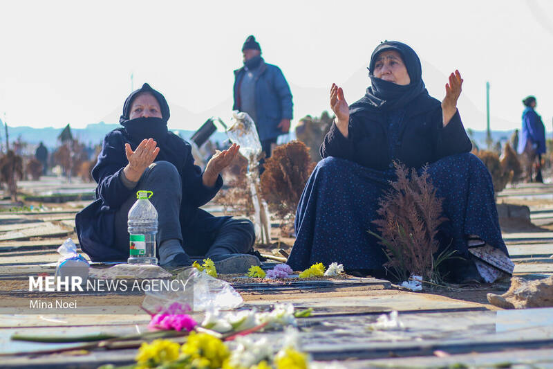 لیله الرغائب در وادی رحمت تبریز