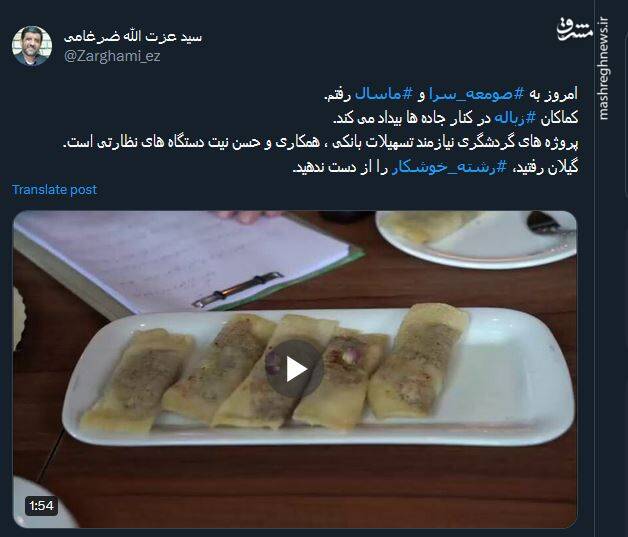 ضرغامی: کماکان زباله در کنار جاده ها بیداد می کند