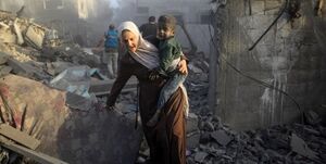 شهدای غزه به حدود ۲۵ هزار نفر افزایش یافت