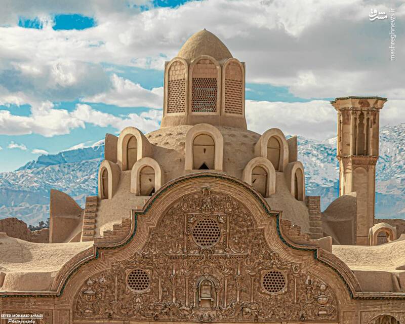 تصویری باشکوه از خانه بروجردیهای کاشان 2