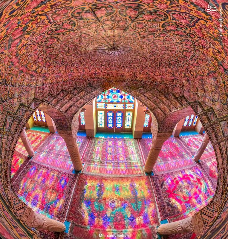 نگاهی به معماری مسحورکننده مسجد نصیرالملک 2