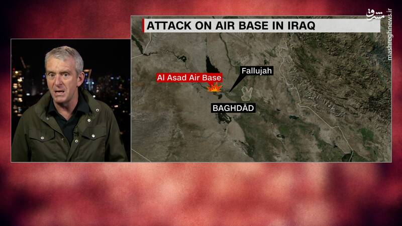 ثبت بزرگترین حمله موشکی به پایگاه تروریستهای سنتکام در عراق/ اعتراف تلخ آمریکا: پاتریوت در عین الاسد «Out Number» شد +فیلم و تصاویر