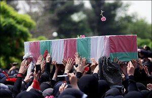 محل برگزاری مراسم تشییع پیکر ۵ شهید مدافع حرم در تهران