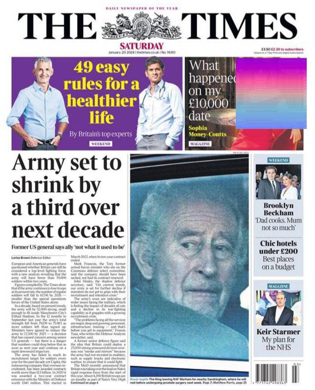 وضعیت ارتش انگلیس بحرانی تر میشود