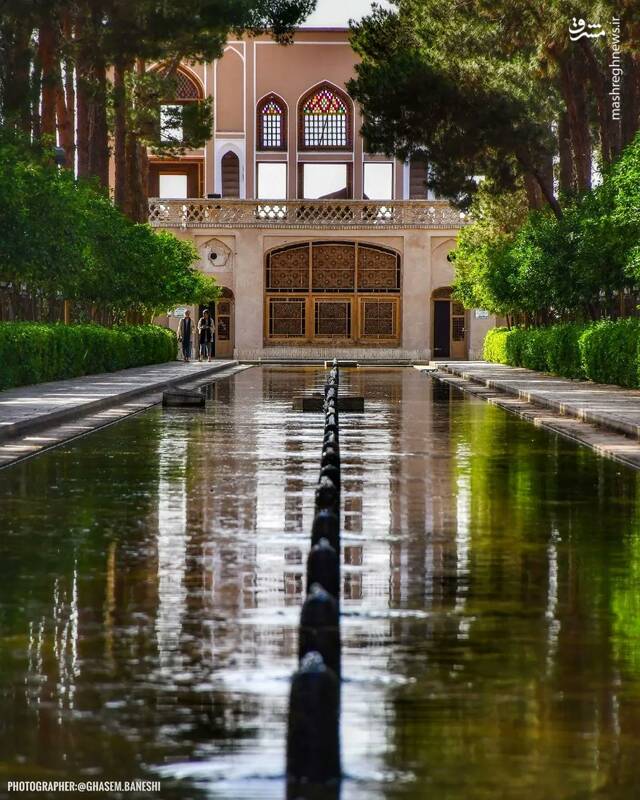 باغ دولت آباد یزد و بادگیرهای زیبایش