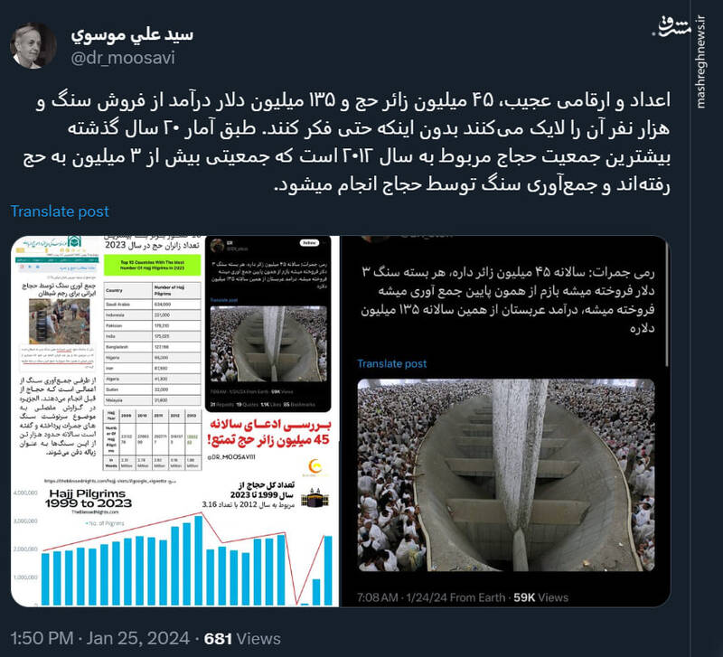 پاسخ به یک شبهه پیرامون پولی که به جیب سعودی میرود!