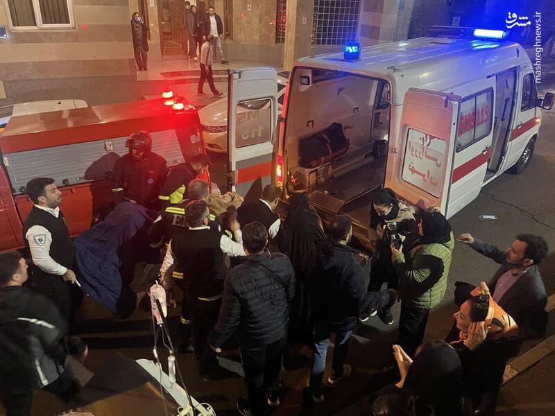 تخلیه بیمارستان گاندی/ آسیبی به بیماران وارد نشده است +عکس