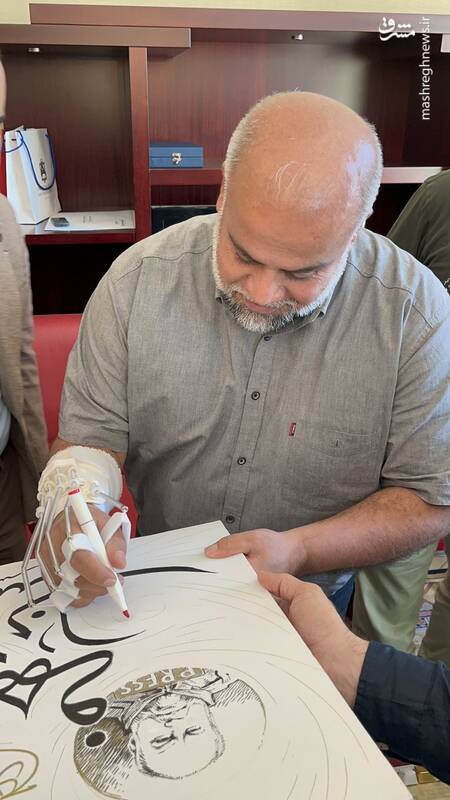 خبرنگاری که نماد «انسان فلسطینی» است