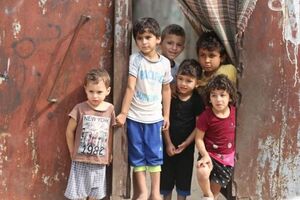 عکس/ شب‌ کودکان غزه اینگونه صبح می‌شود