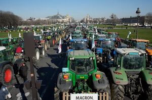 کشاورزان کوچک فرانسوی هم وارد اعتراضات شدند!