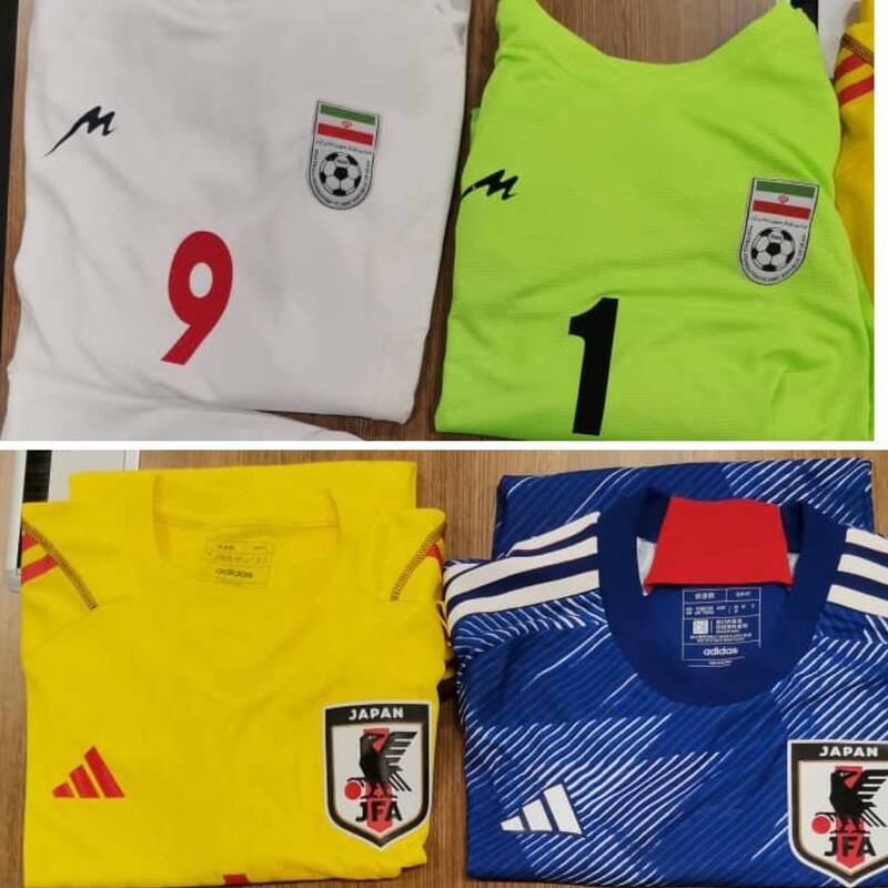 رنگ پیراهنهای ایران و ژاپن در فینال زودرس +عکس