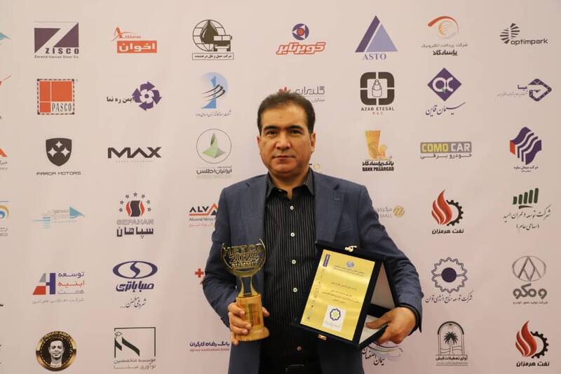 کسب نشان ملی رتبه نخست توان کیفی در اجرای پروژههای عمرانی توسط شرکت تندیس تجارت باختر