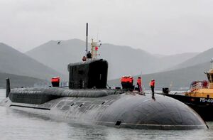 ساخت جدیدترین زیردریایی هسته‌ای روسیه به پایان رسید