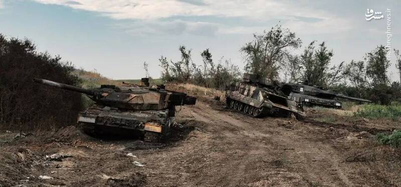 نگاهی به عملکرد تانک‌ لئوپارد۲ در جنگ اوکراین/ وقتی بهترین تانک جهان در میادین مین روسیه تحقیر می‌شود +تصاویر