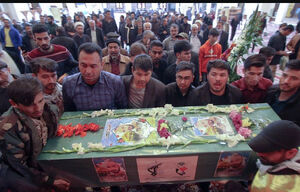 استقبال از شهید مدافع حرم سید محمدرضا سادات علوی در شیراز