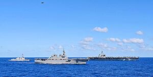 رزمایش هوایی و دریایی آمریکا و ژاپن با تمرکز بر چین