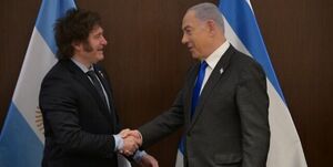 سنگ‌تمامِ رئیس جمهور آرژانتین برای اسرائیل