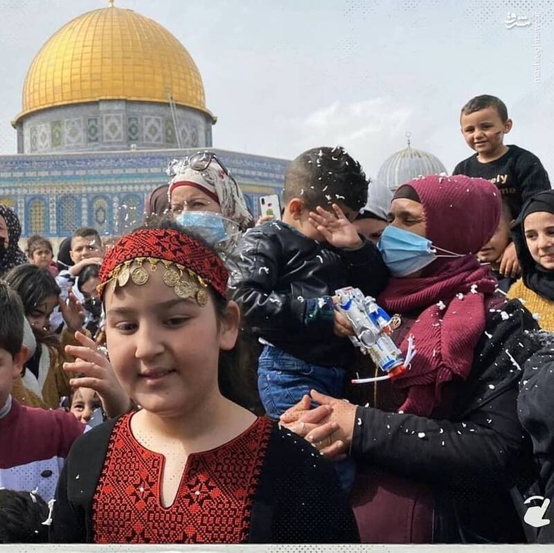 جشن "معراج" و "اسرا" در مسجدالاقصی+ عکس