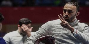 پاکدامن نایب قهرمان جام جهانی شمشیربازی گرجستان شد