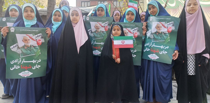 حضور پرشور مردم و مسئولان و نمایش اقتدار دفاعی در مسیر راهپیمایی ۲۲ بهمن +فیلم و عکس