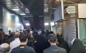 فیلم/ ازدحام جمعیت متروی میدان انقلاب برای حضور در راهپیمایی