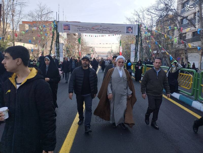 تصاویر حضور چهرهها در مراسم یوم الله 22 بهمن 25