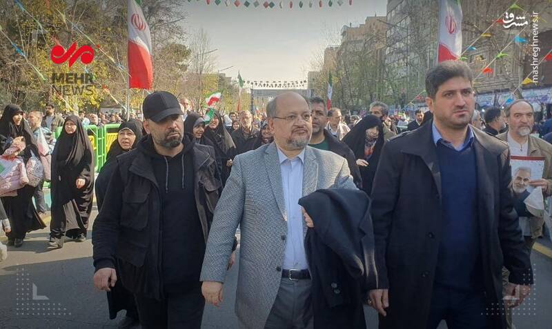 تصاویر حضور چهرهها در مراسم یوم الله 22 بهمن 28