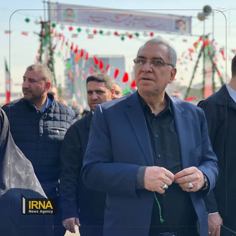 تصاویر حضور چهرهها در مراسم یوم الله 22 بهمن 13