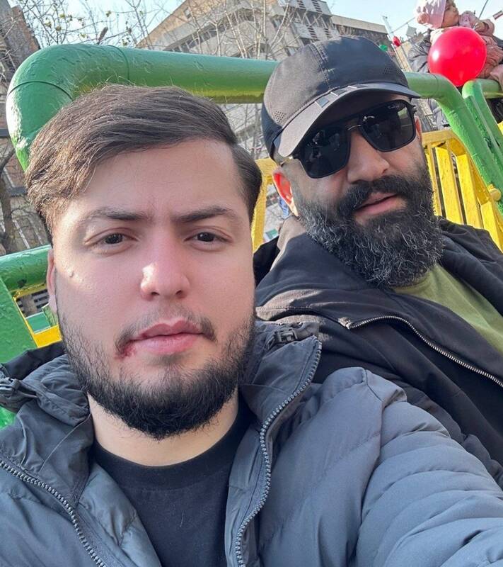 حضور مداحان، منبریها و نوحهسرایان در راهپیمایی ۲۲ بهمن +عکس