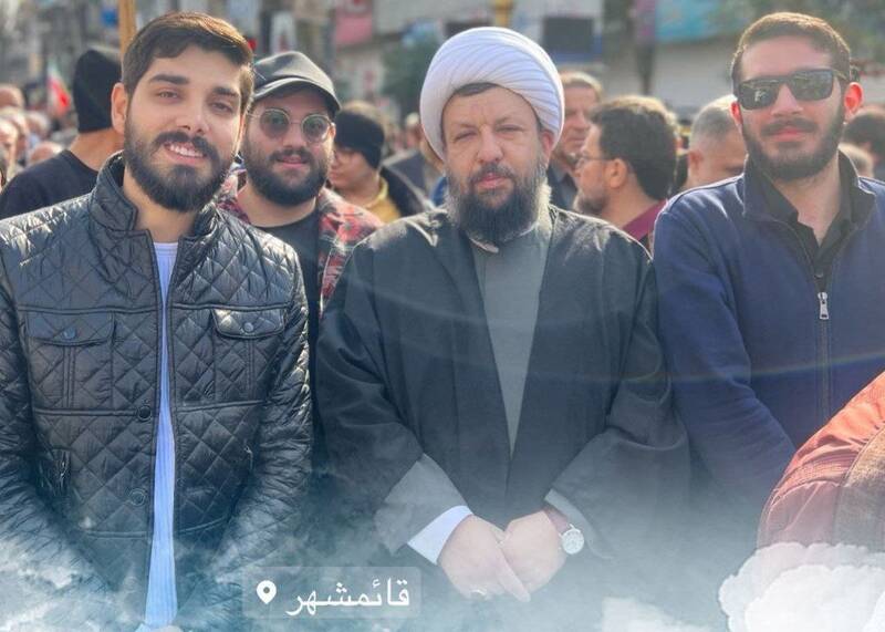 حضور مداحان، منبریها و نوحهسرایان در راهپیمایی ۲۲ بهمن +عکس