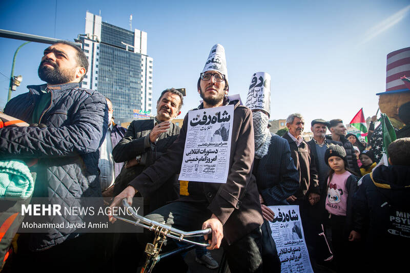 راهپیمایی ۲۲ بهمن در قزوین