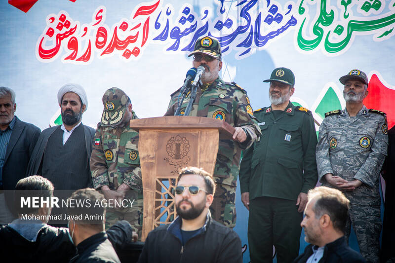 راهپیمایی ۲۲ بهمن در قزوین