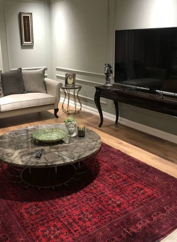 دکوراسیون داخلی منزل با فرش دستباف مدرن
