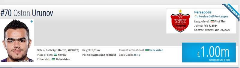 پرسپولیس بازیکن ۵۹ میلیاردی جذب کرد؟ +عکس