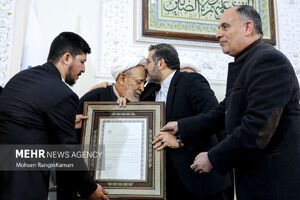 عکس / نکوداشت استاد «شیخ حسین انصاریان»