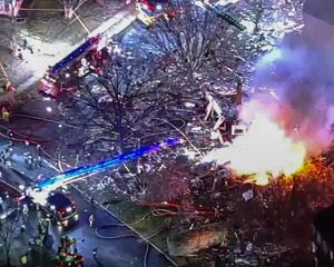 ۱۲ کشته و مصدوم در پی انفجار منزل مسکونی در ویرجینیا+ فیلم
